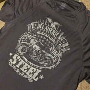 Shirts - Own the Road. All American Steel. Ride with Pride. Shirts - Own the Road. All American Steel. Ride with Pride.